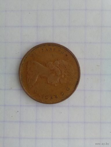 1 цент Канада 1974 г.
