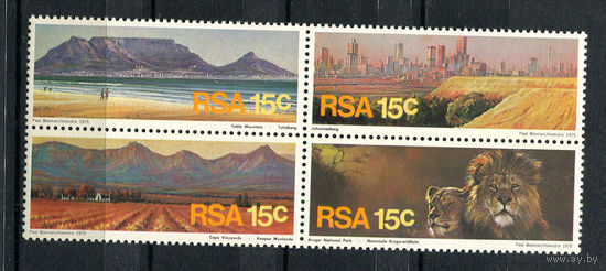 ЮАР - 1975 - Туризм - сцепка - [Mi. 484-487] - полная серия - 4 марки. MNH.