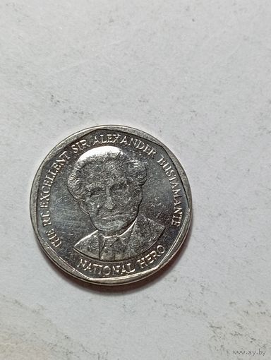 Ямайка 1 доллар 2018 года