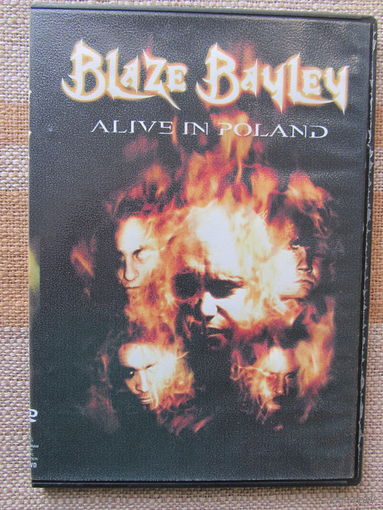 BLAZE BAYLEY (ex- IRON MAIDEN) – Alve In Poland (2007, DVD)
