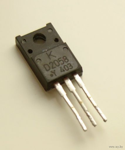 Транзистор 2SD2058 2SD2058Y D2058 D2058Y npn 60V 3A 3MHz