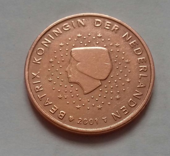 5 евроцентов, Нидерланды 2001 г.