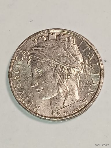 Италия 100 лир 1995 года