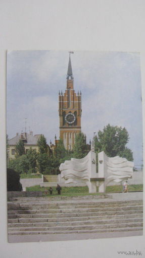Памятник   1988г  г.Калининград  Польско-советская дружба