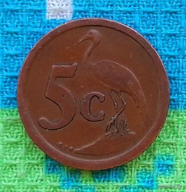 ЮАР 5 центов 1992 года, AU