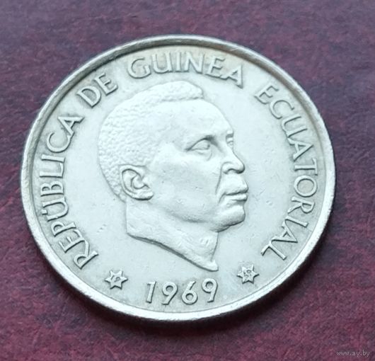 Экваториальная Гвинея 50 песет, 1969