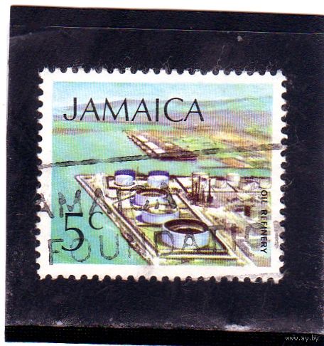 Ямайка.Ми-349.Нефтеперерабатывающий завод. 1972.