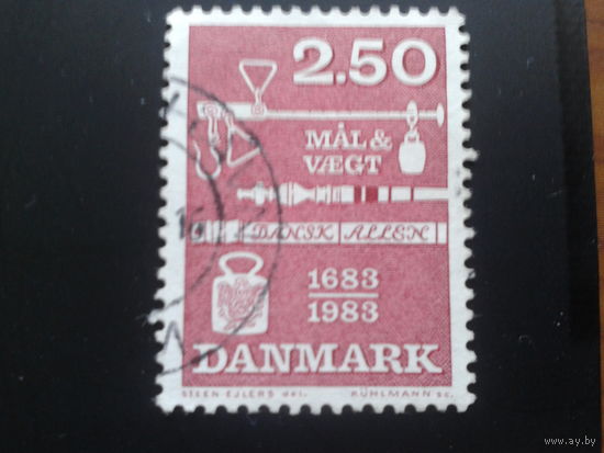 Дания 1983 меры веса