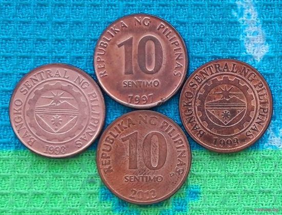 Филиппины 10 сентимо (центов)