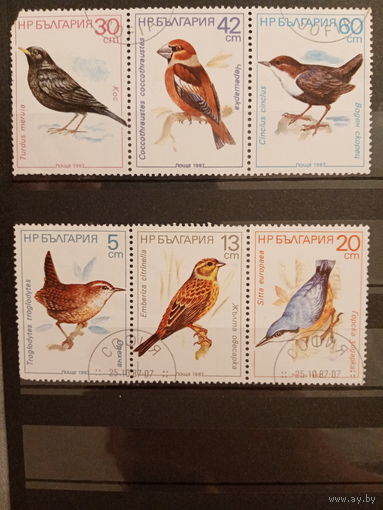 Болгария 1987. Фауна. Птицы