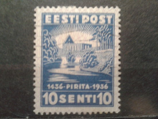 Эстония 1936 монастырь в Пирита