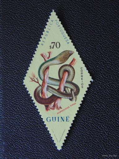 Португальская Гвинея 1963 г. Змеи.