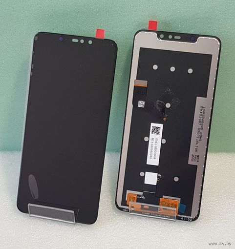 Дисплей Xiaomi Redmi Note 6 Pro  черный с сенсором