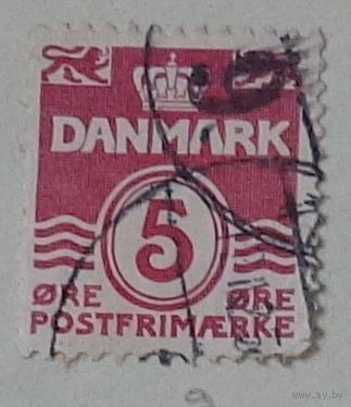 Волна на марке. Дания. Дата выпуска:1921-11-09          3 шт