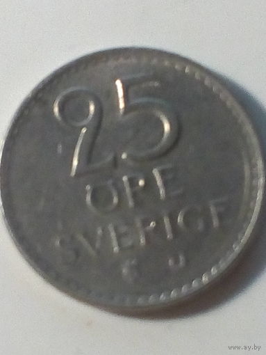 25 эре  Швеция 1970