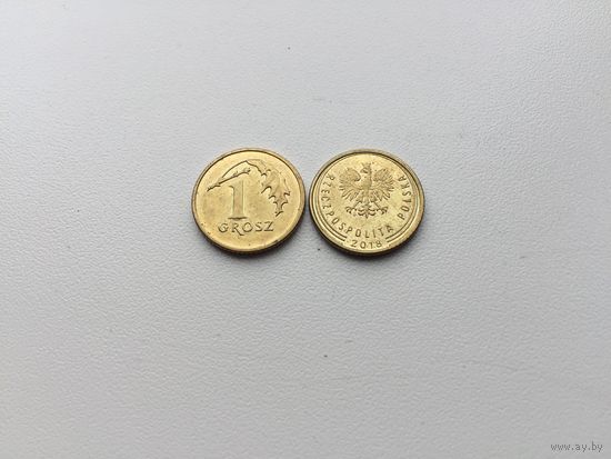 Польша, 1 грош 2018