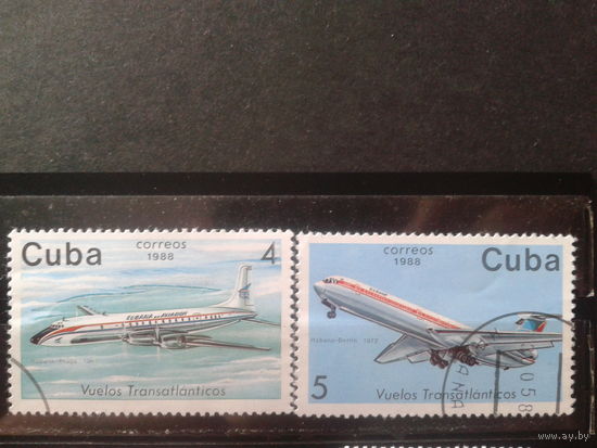 Куба 1988 Самолеты