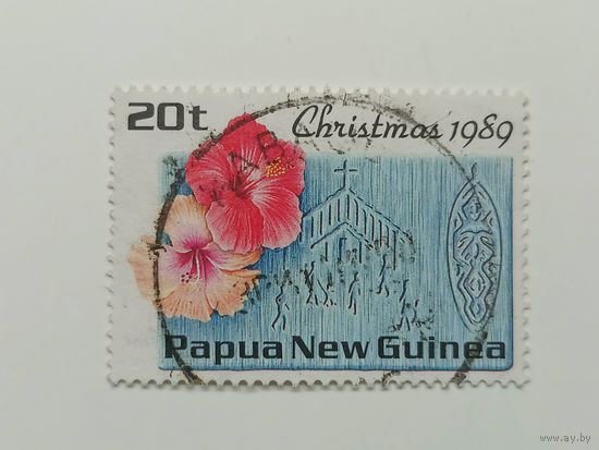 Папуа Новая Гвинея 1989. Рождество