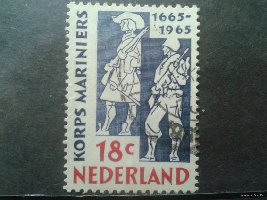 Нидерланды 1965 300 лет морской пехоте