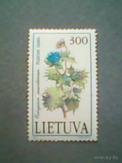 Литва. Флора. 1992г. чистая