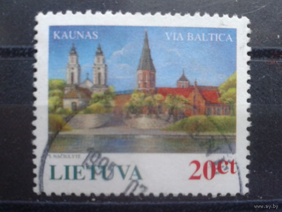 Литва 1995 Балтийский путь