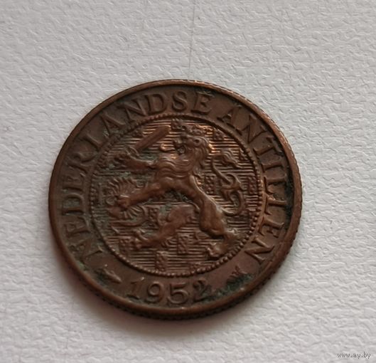 Нидерландские Антильские острова 1 цент, 1952 4-10-8
