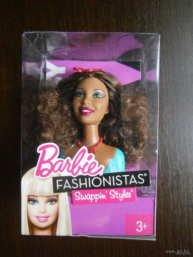 Голова для куклы Барби из серии Swappin' Styles, Fashionistas