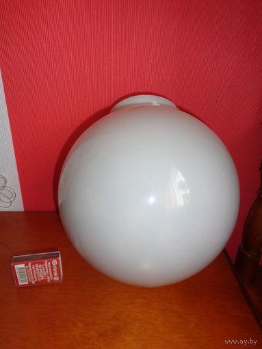 Плафон шар большой очень толстой стекло