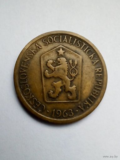 Чехословакия.1 крона 1963 г.