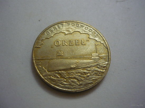 2 злотых 2012 .  ORZEL
