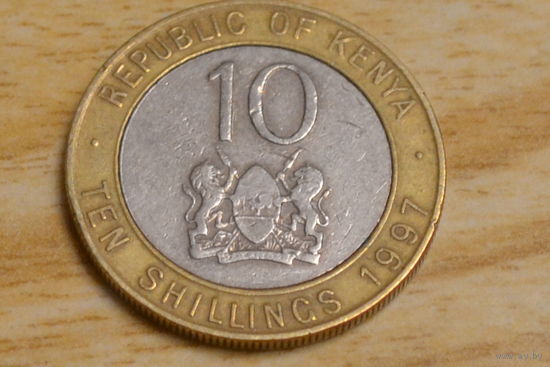 Кения 10 шиллингов 1997