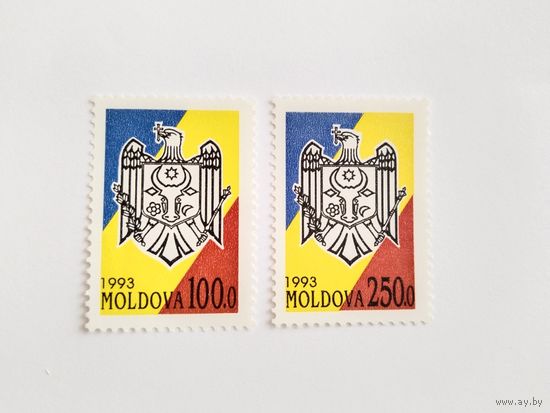 Молдова  1993  4м  (2-пр.+2-мел)