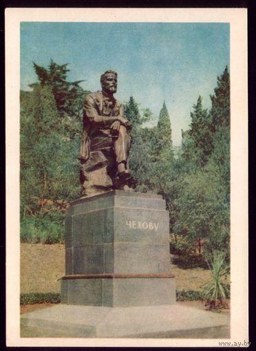 1959 год Ялта Памятник Чехову