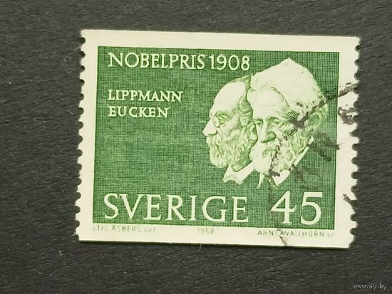 Швеция 1968. Лауреаты Нобелевской премии 1908 года