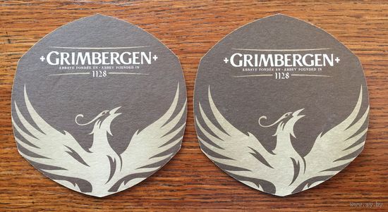 Подставка под пиво Grimbergen, No 5