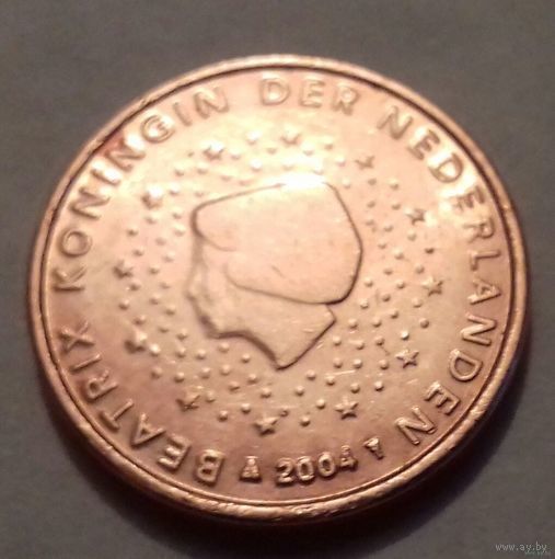 1 евроцент, Нидерланды 2004 г.
