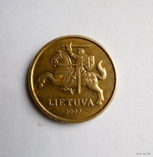 Литва 20 центов 1997 г