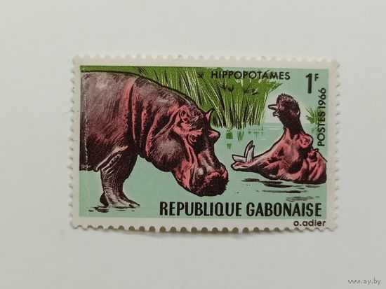 Габон 1967. Фауна Габона