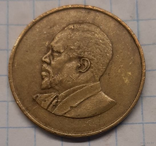 Кения 5 центов 1966г.km4