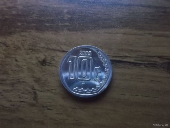 Мексика 10 центаво 2005