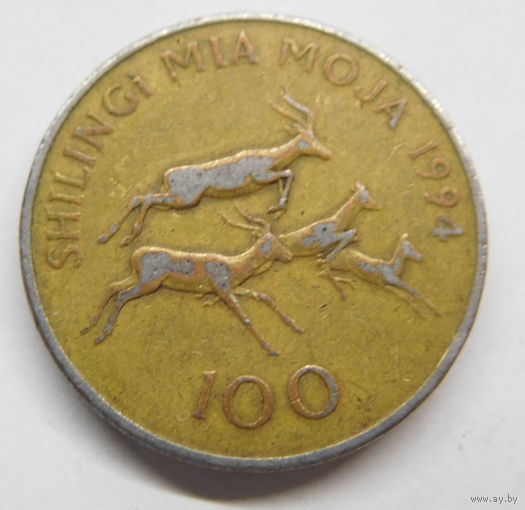 Танзания 100 шиллингов 1994 г