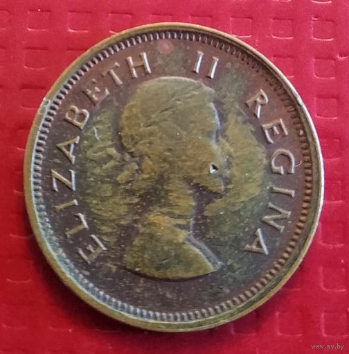 Британская Южная Африка 1/4 пенни 1954 г. #50604