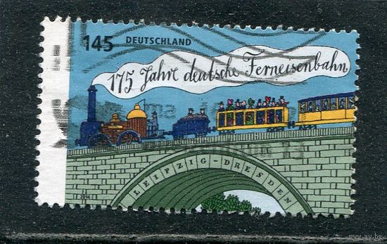 Германия. 175 лет железной дороге Лейпциг - Дрезден