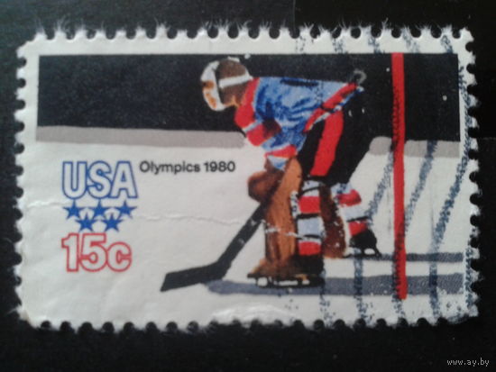 США 1980 олимпиада, хоккей