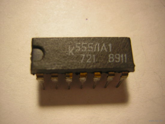 Микросхема К555ЛА1 цена за 1шт.