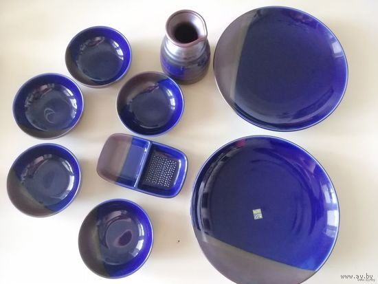 Набор посуды. Синий. Япония