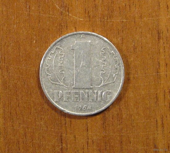 ГДР - 1 пфенниг - 1964