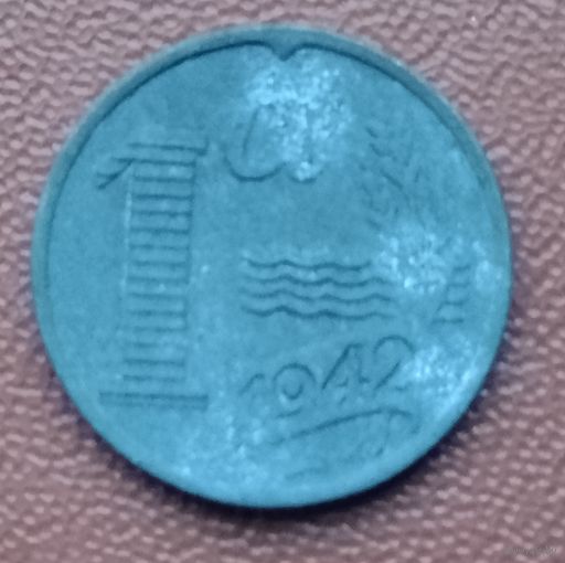 Нидерланды 1 цент, 1941-1944