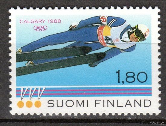 Финляндия Зимняя Олимпиада 1988г.