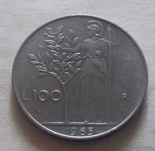 100 лир, Италия 1965 г.